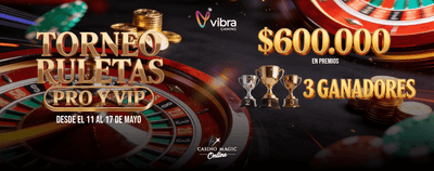 Master de la Ruleta en Vivo promotion